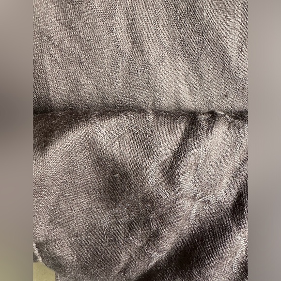 Gucci Chocolate Brown Silk and wool scarf Double G Logo Print - Picture 9 of 9